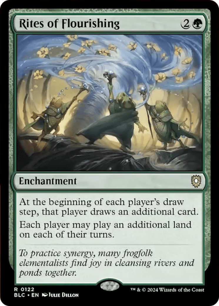 Rites of Flourishing [Bloomburrow Commander] MTG Single Magic: The Gathering  | Multizone: Comics And Games