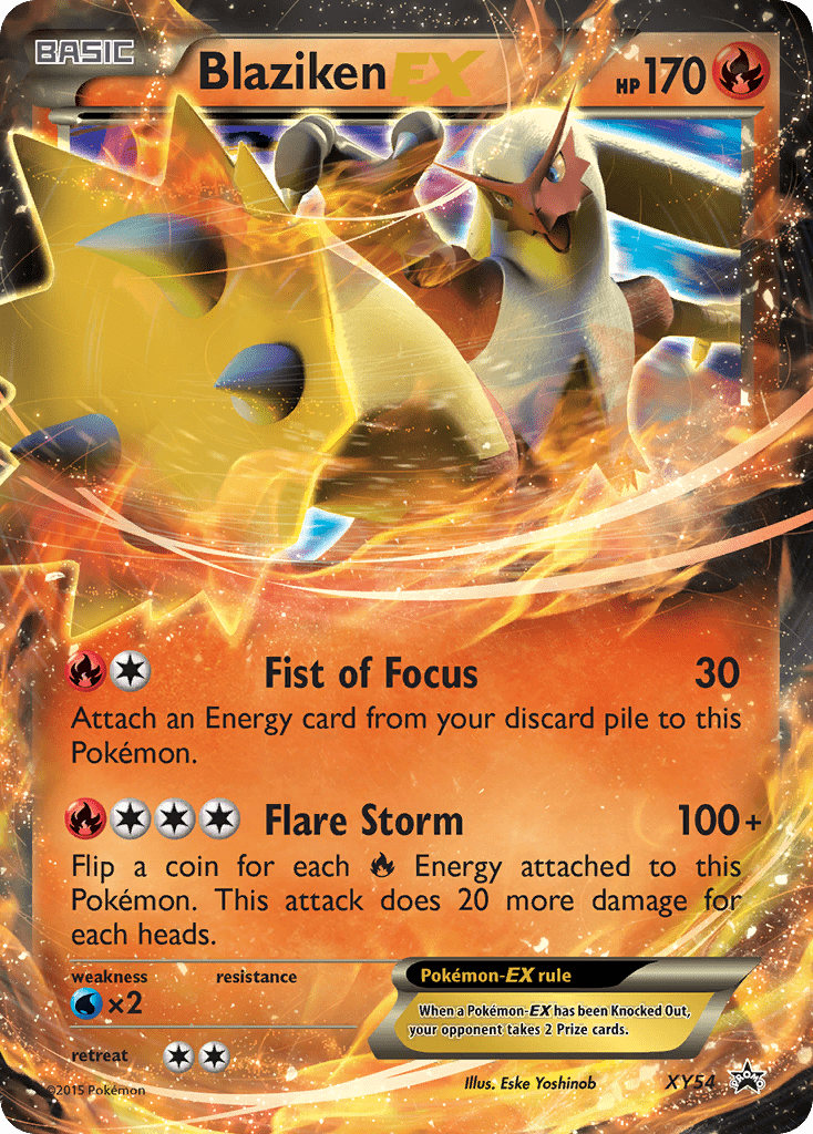 Blaziken EX (XY54) [XY: Black Star Promos] Pokemon Single Pokémon  | Multizone: Comics And Games