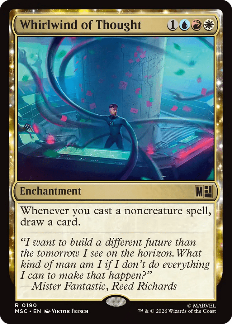 Whirlwind of Thought [Marvel Super Heroes Commander] MTG Single Magic: The Gathering  | Multizone: Comics And Games