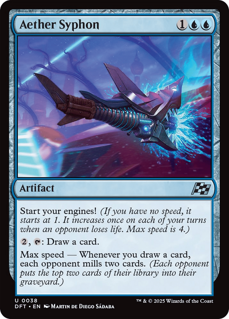 Aether Syphon [Aetherdrift] MTG Single Magic: The Gathering  | Multizone: Comics And Games