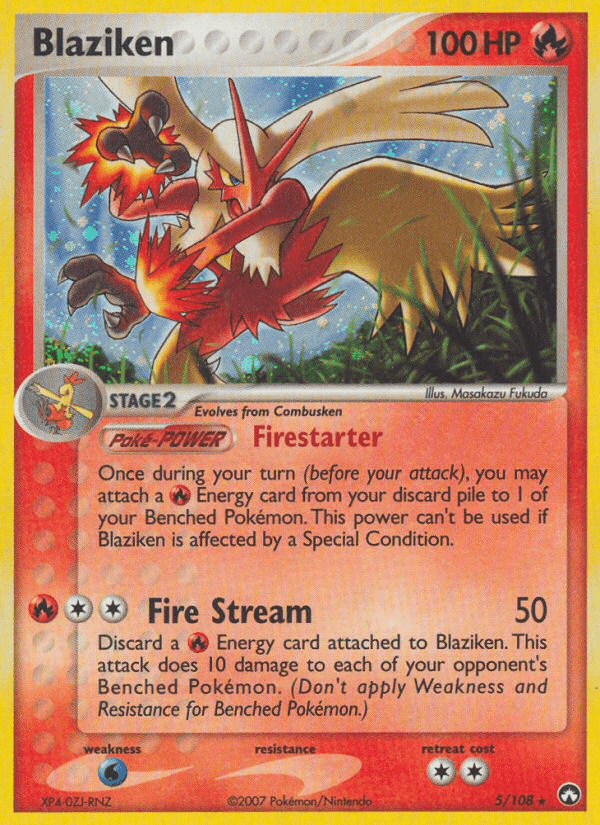Blaziken (5/108) [EX: Power Keepers] Pokemon Single Pokémon  | Multizone: Comics And Games