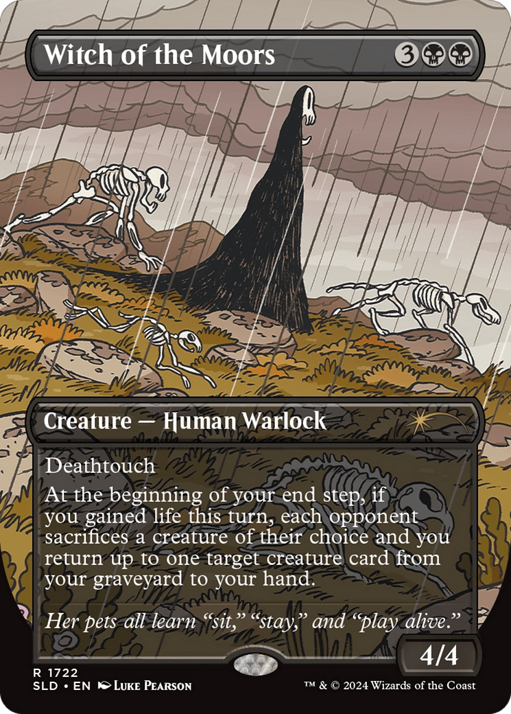 Witch of the Moors (Rainbow Foil) [Secret Lair Drop Series] MTG Single Magic: The Gathering  | Multizone: Comics And Games
