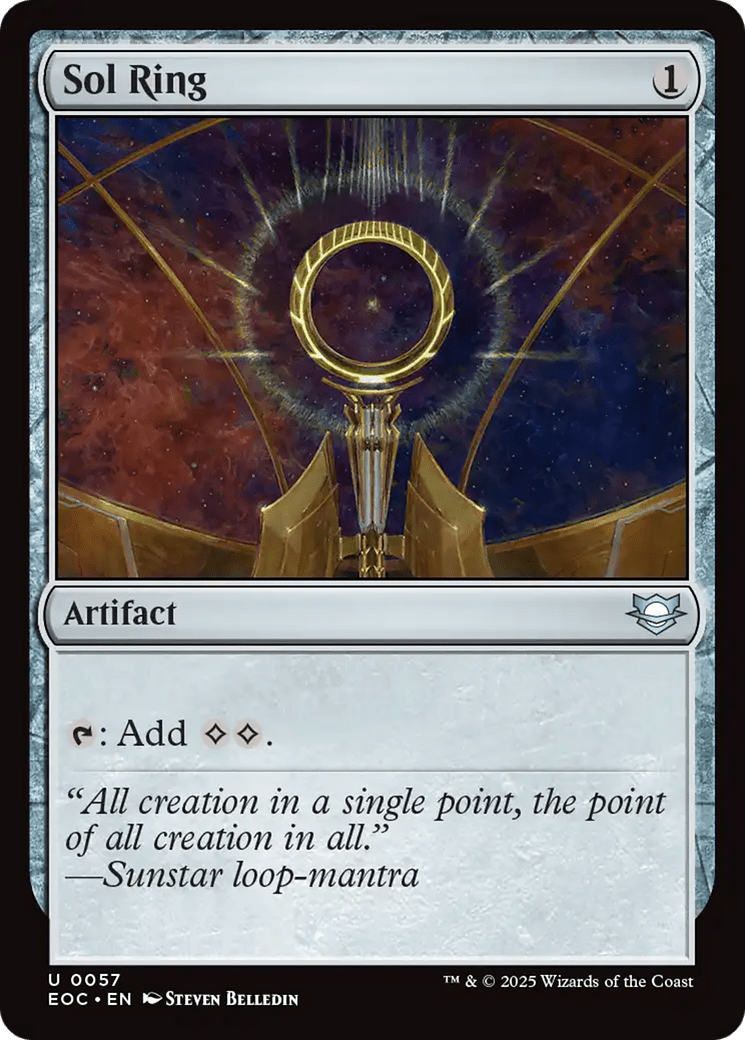 Sol Ring [Edge of Eternities Commander] MTG Single Magic: The Gathering  | Multizone: Comics And Games