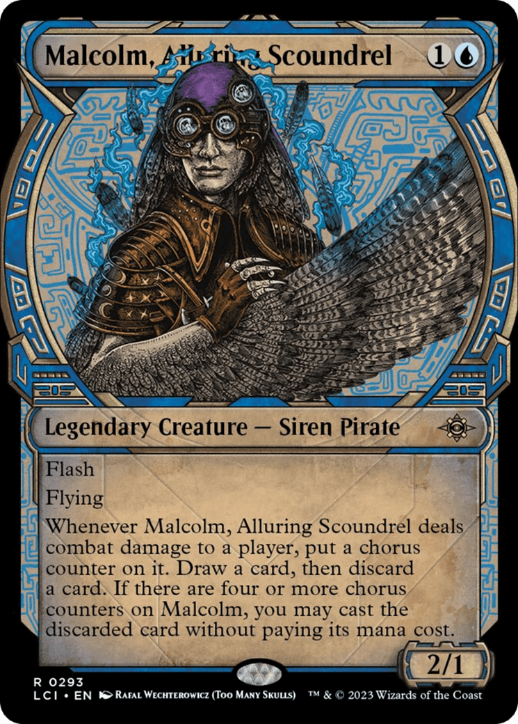 Malcolm, Alluring Scoundrel (Showcase) [The Lost Caverns of Ixalan] MTG Single Magic: The Gathering  | Multizone: Comics And Games