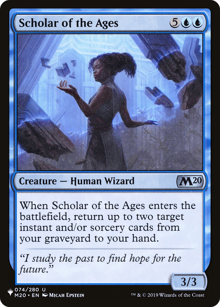 Scholar of the Ages [The List] MTG Single Magic: The Gathering  | Multizone: Comics And Games