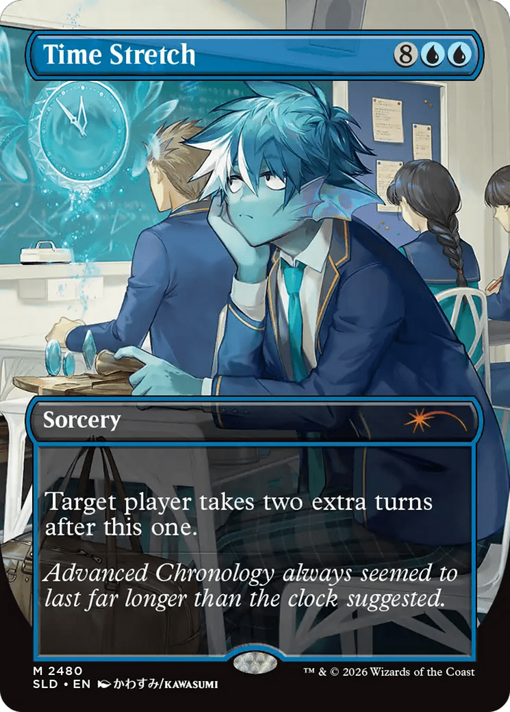 Time Stretch [Secret Lair Drop Series] MTG Single Magic: The Gathering  | Multizone: Comics And Games