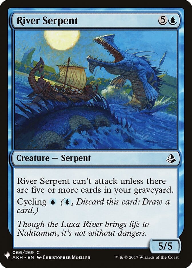 River Serpent [Mystery Booster] MTG Single Magic: The Gathering  | Multizone: Comics And Games