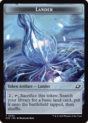 Robot // Lander (0005) Double-Sided Token [Edge of Eternities Tokens] MTG Single Magic: The Gathering  | Multizone: Comics And Games