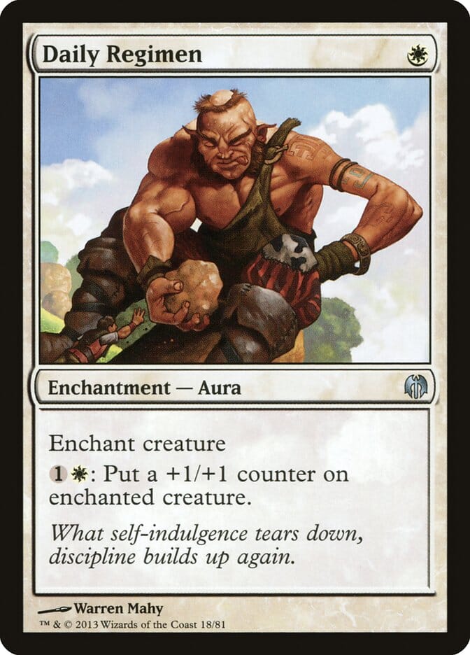 Daily Regimen [Duel Decks: Heroes vs. Monsters] MTG Single Magic: The Gathering  | Multizone: Comics And Games