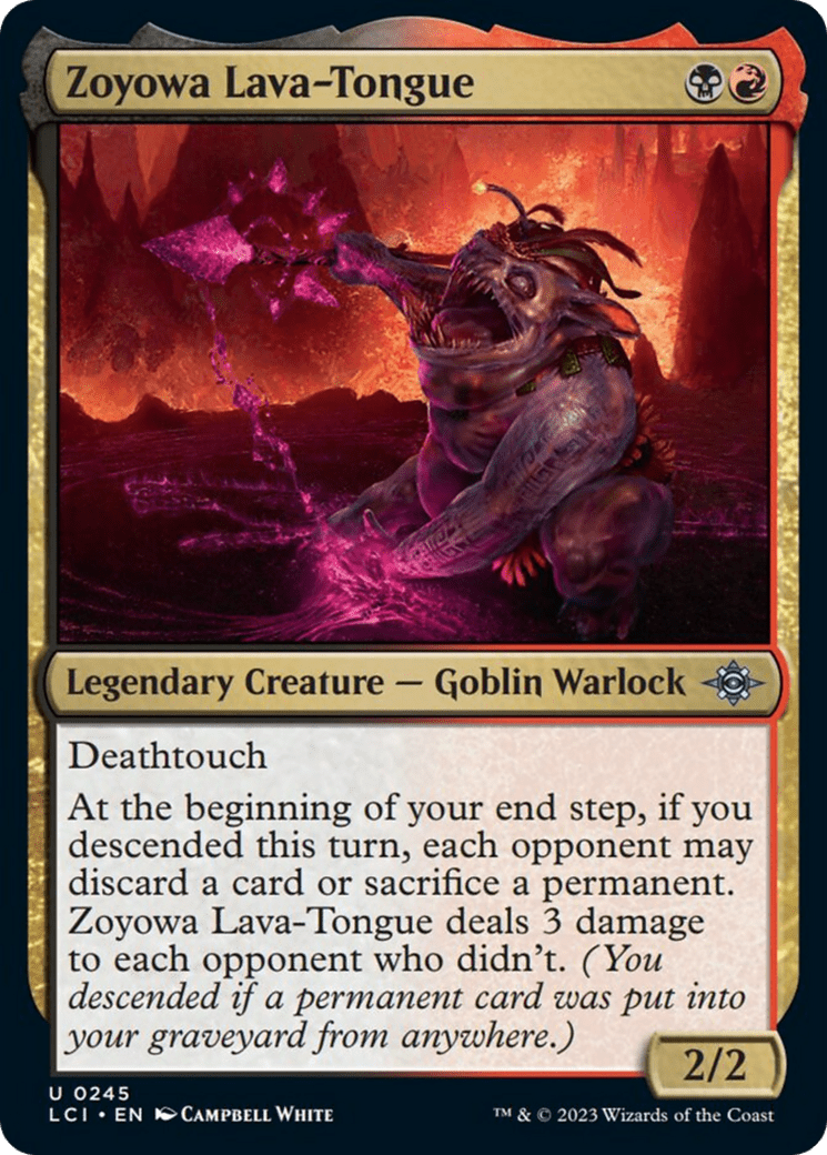 Zoyowa Lava-Tongue [The Lost Caverns of Ixalan] MTG Single Magic: The Gathering  | Multizone: Comics And Games