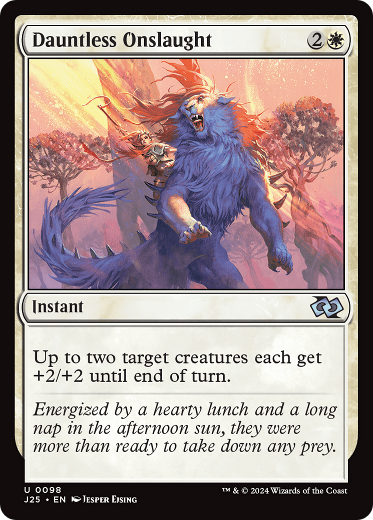 Dauntless Onslaught [Foundations Jumpstart] MTG Single Magic: The Gathering  | Multizone: Comics And Games