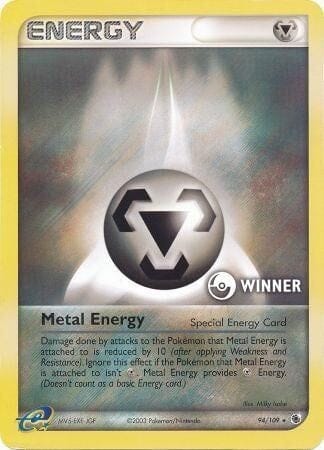 Metal Energy (94/109) (Winner) [EX: Ruby & Sapphire] Pokemon Single Pokémon  | Multizone: Comics And Games