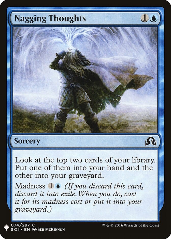 Nagging Thoughts [Mystery Booster] MTG Single Magic: The Gathering  | Multizone: Comics And Games