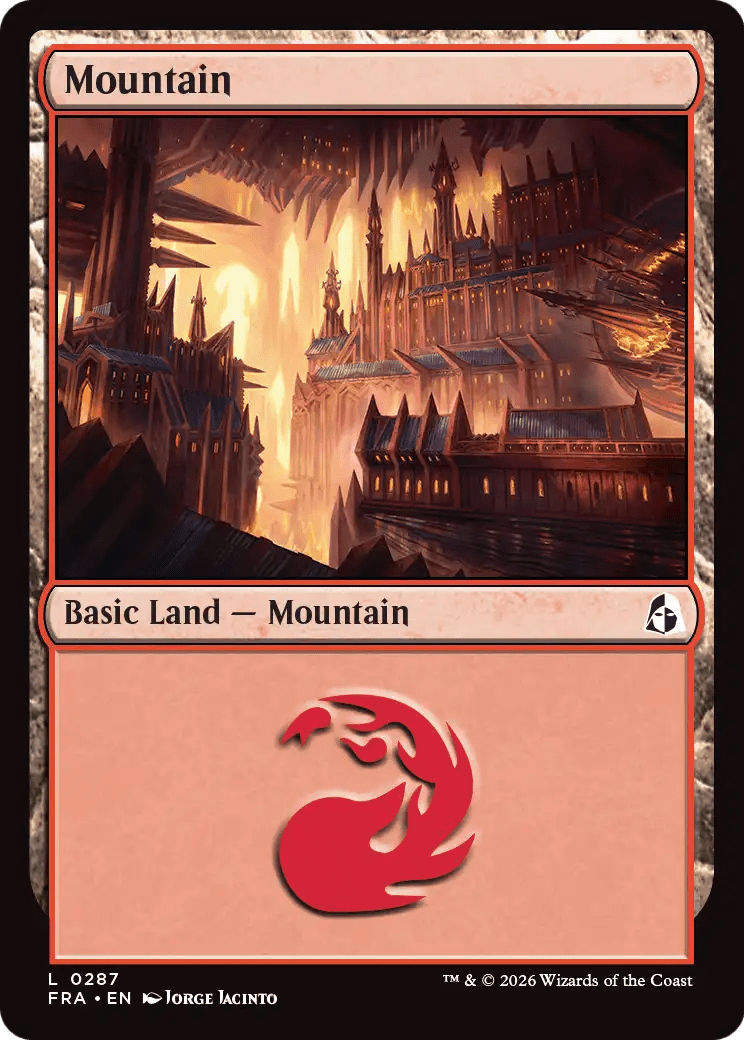 Mountain (0287) [Reality Fracture] MTG Single Magic: The Gathering  | Multizone: Comics And Games