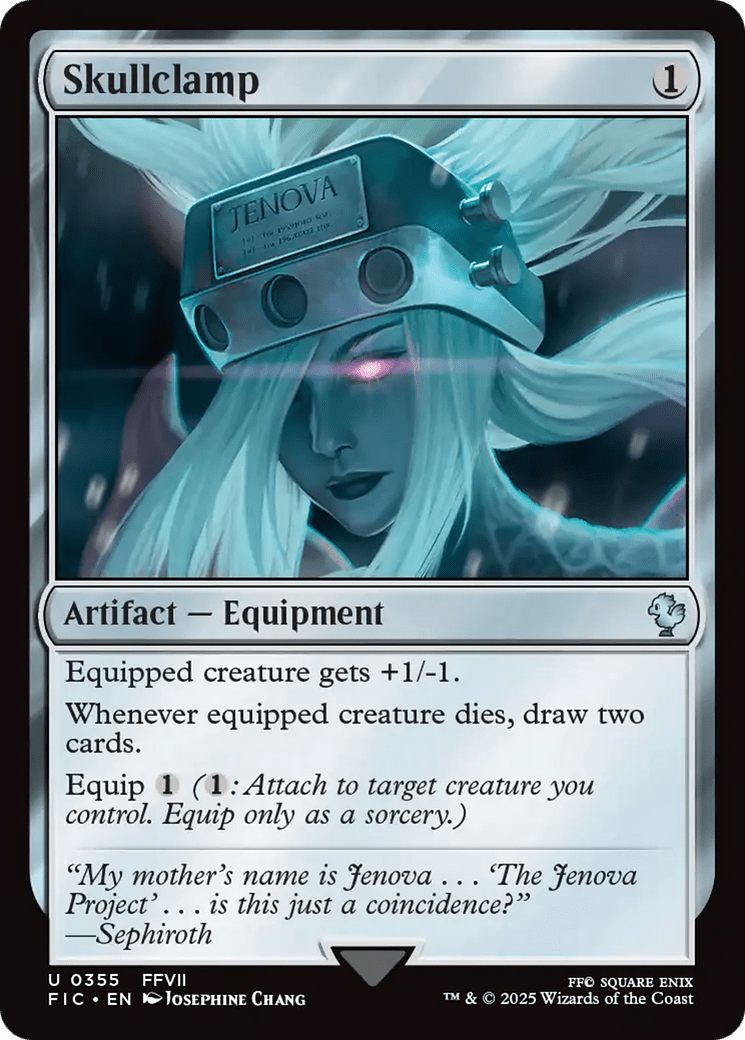 Skullclamp [FINAL FANTASY Commander] MTG Single Magic: The Gathering  | Multizone: Comics And Games