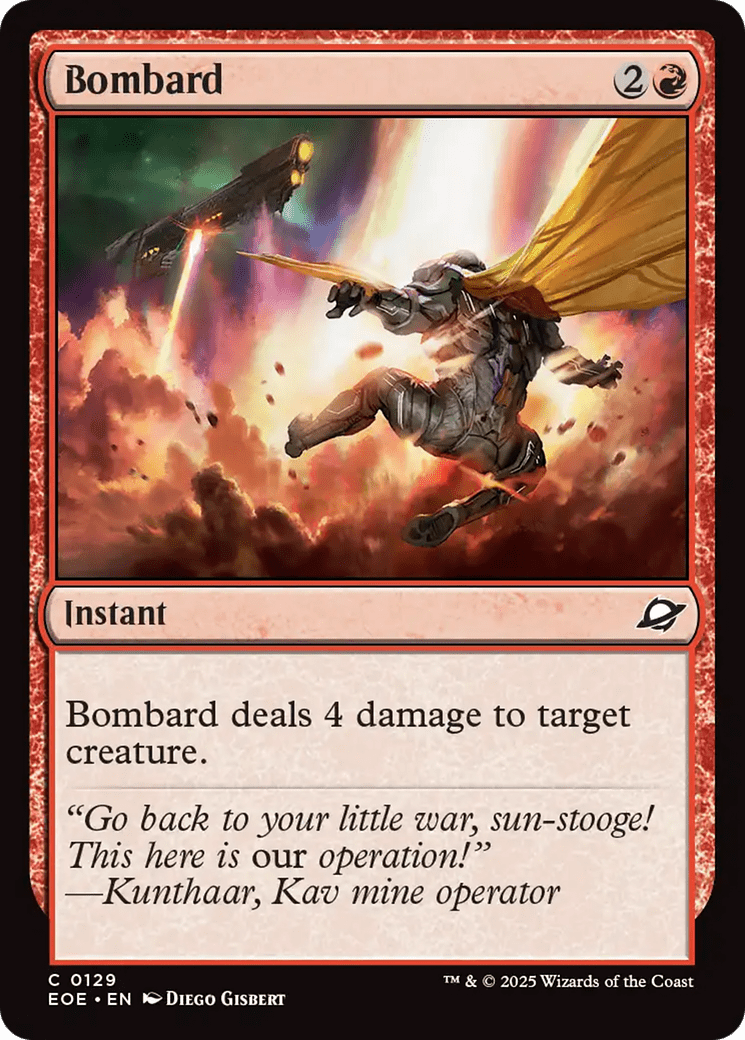 Bombard [Edge of Eternities] MTG Single Magic: The Gathering  | Multizone: Comics And Games