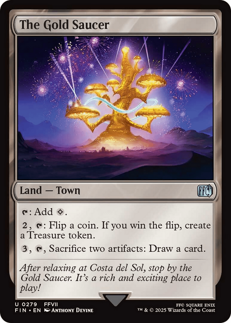 The Gold Saucer [FINAL FANTASY] MTG Single Magic: The Gathering  | Multizone: Comics And Games