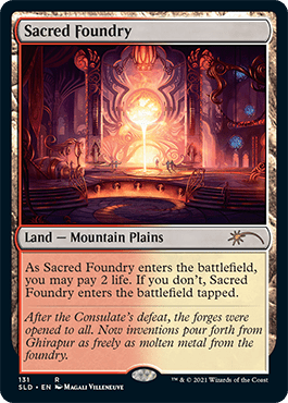 Sacred Foundry [Secret Lair Drop Series] MTG Single Magic: The Gathering  | Multizone: Comics And Games