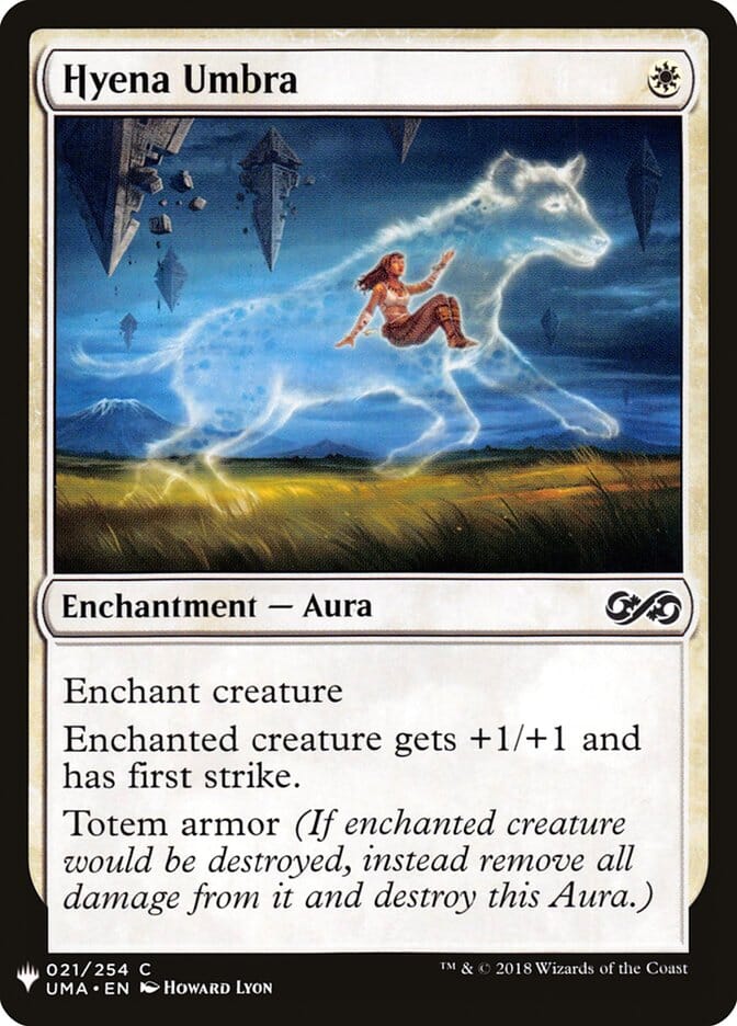Hyena Umbra [Mystery Booster] MTG Single Magic: The Gathering  | Multizone: Comics And Games