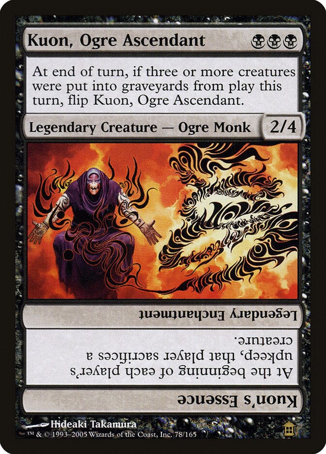 Kuon, Ogre Ascendant // Kuon's Essence [Saviors of Kamigawa] MTG Single Magic: The Gathering  | Multizone: Comics And Games