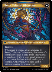 Rona, Herald of Invasion // Rona, Tolarian Obliterator (Showcase Planar Booster Fun) [March of the Machine] MTG Single Magic: The Gathering  | Multizone: Comics And Games