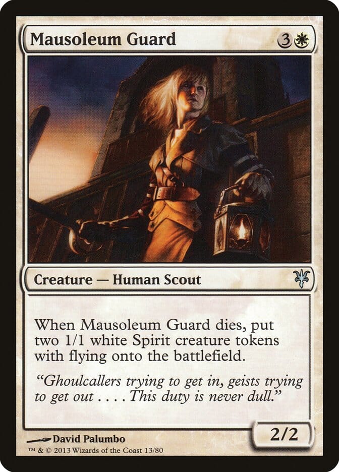 Mausoleum Guard [Duel Decks: Sorin vs. Tibalt] MTG Single Magic: The Gathering  | Multizone: Comics And Games