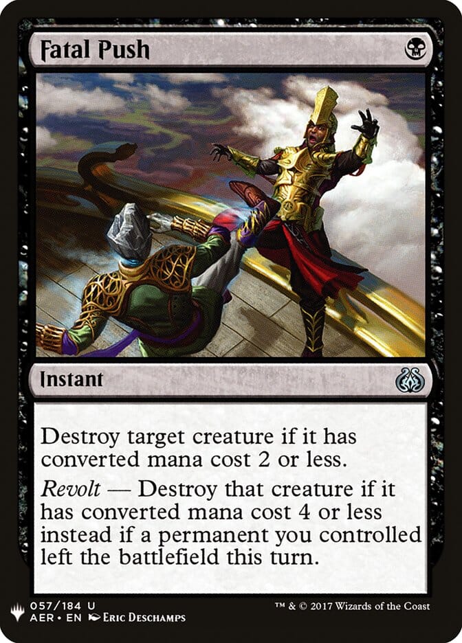 Fatal Push [Mystery Booster] MTG Single Magic: The Gathering  | Multizone: Comics And Games