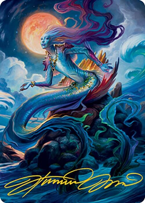 Svyelun of Sea and Sky Art Card (24) (Gold-Stamped Signature) [Modern Horizons 2 Art Series] MTG Single Magic: The Gathering  | Multizone: Comics And Games
