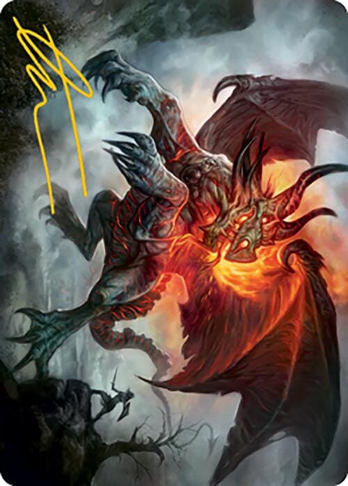 Piru, the Volatile Art Card (Gold-Stamped Signature) [Modern Horizons 2 Art Series] MTG Single Magic: The Gathering  | Multizone: Comics And Games