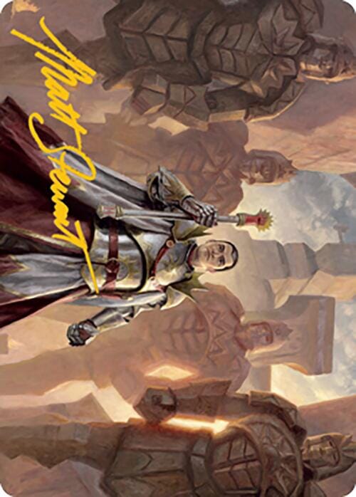 General Ferrous Rokiric Art Card (Gold-Stamped Signature) [Modern Horizons 2 Art Series] MTG Single Magic: The Gathering  | Multizone: Comics And Games