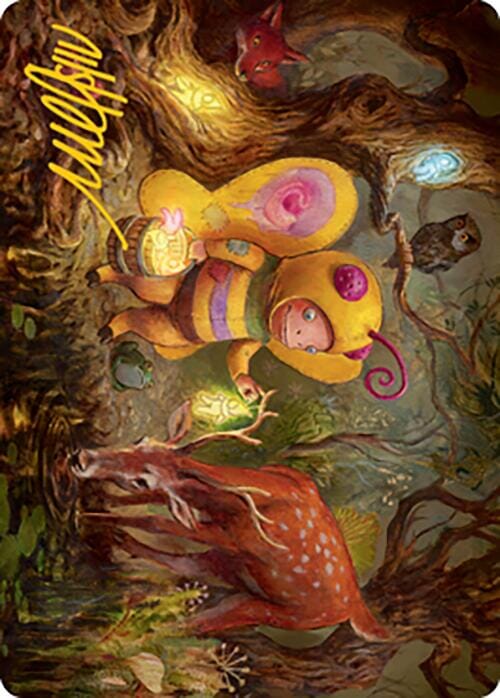 Glimmer Bairn Art Card (Gold-Stamped Signature) [Modern Horizons 2 Art Series] MTG Single Magic: The Gathering  | Multizone: Comics And Games