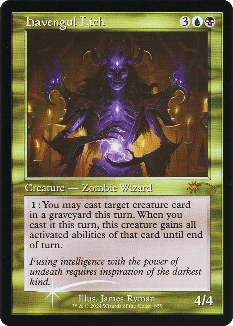 Havengul Lich (Retro Frame) [Secret Lair Drop Series] MTG Single Magic: The Gathering  | Multizone: Comics And Games