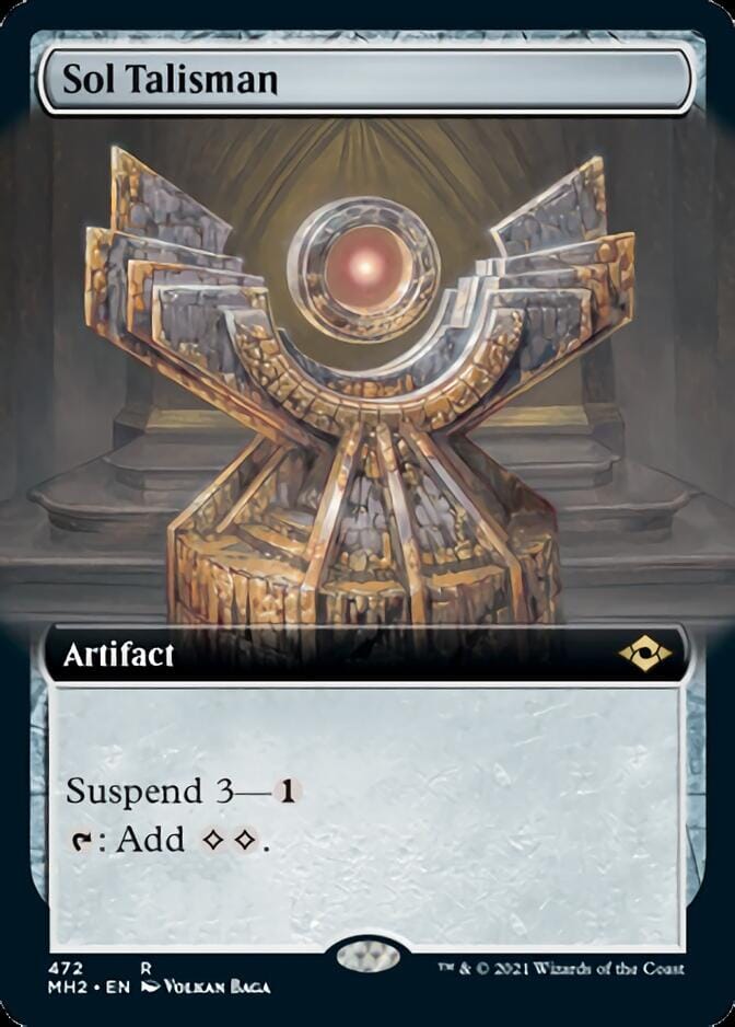 Sol Talisman (Extended Art) [Modern Horizons 2] MTG Single Magic: The Gathering  | Multizone: Comics And Games