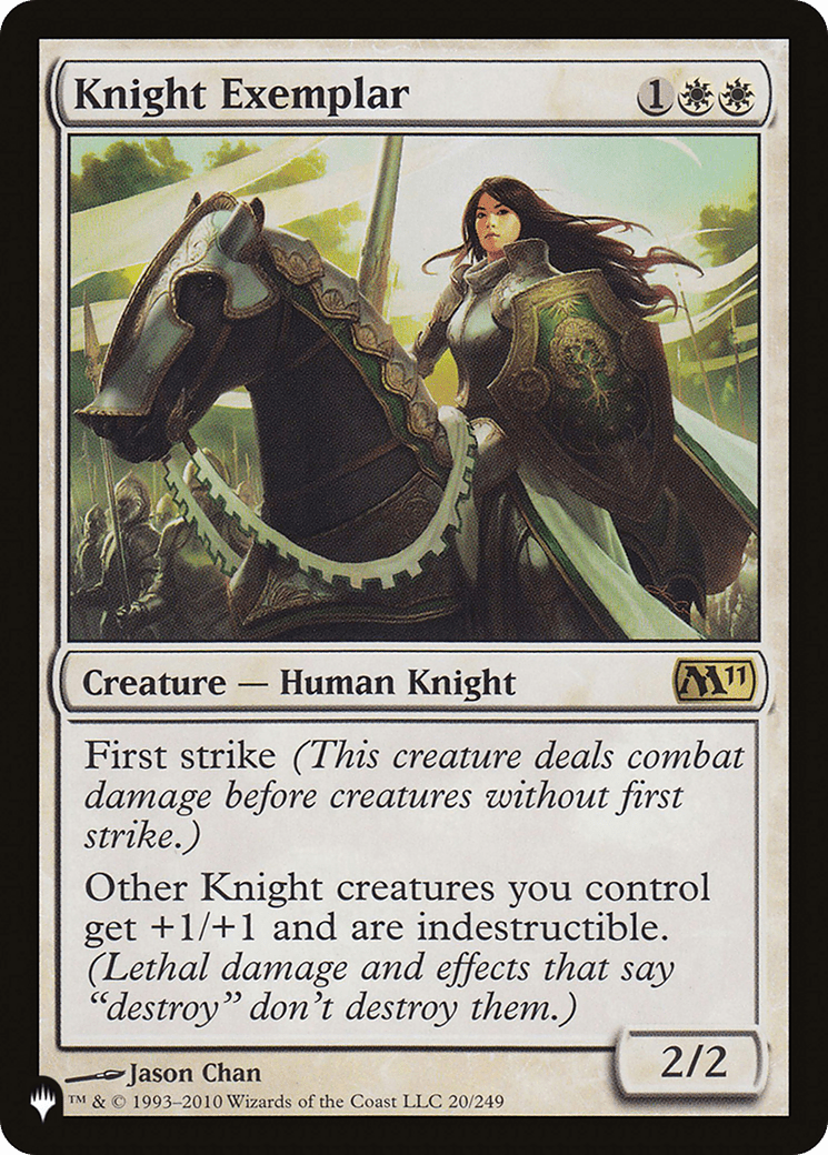 Knight Exemplar (14) [The List] MTG Single Magic: The Gathering  | Multizone: Comics And Games