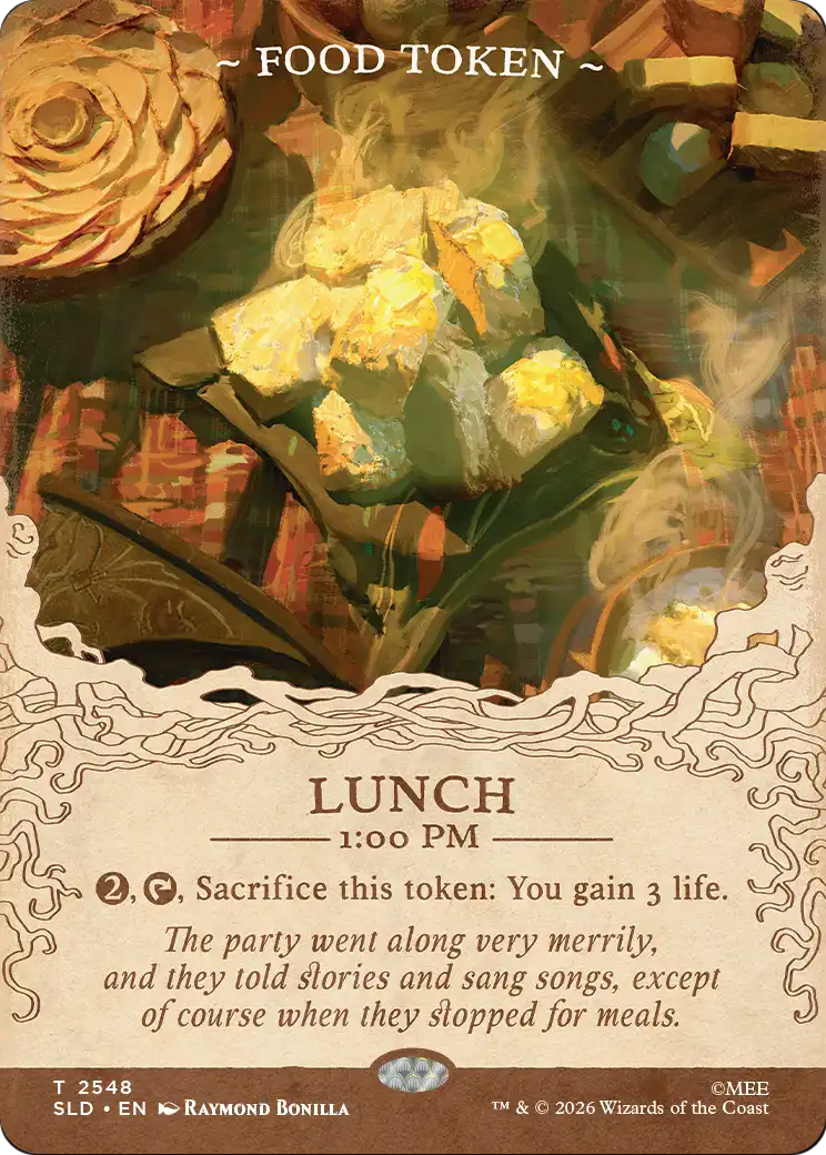 Food Token (2548) [Secret Lair Drop Series] | Multizone: Comics And Games