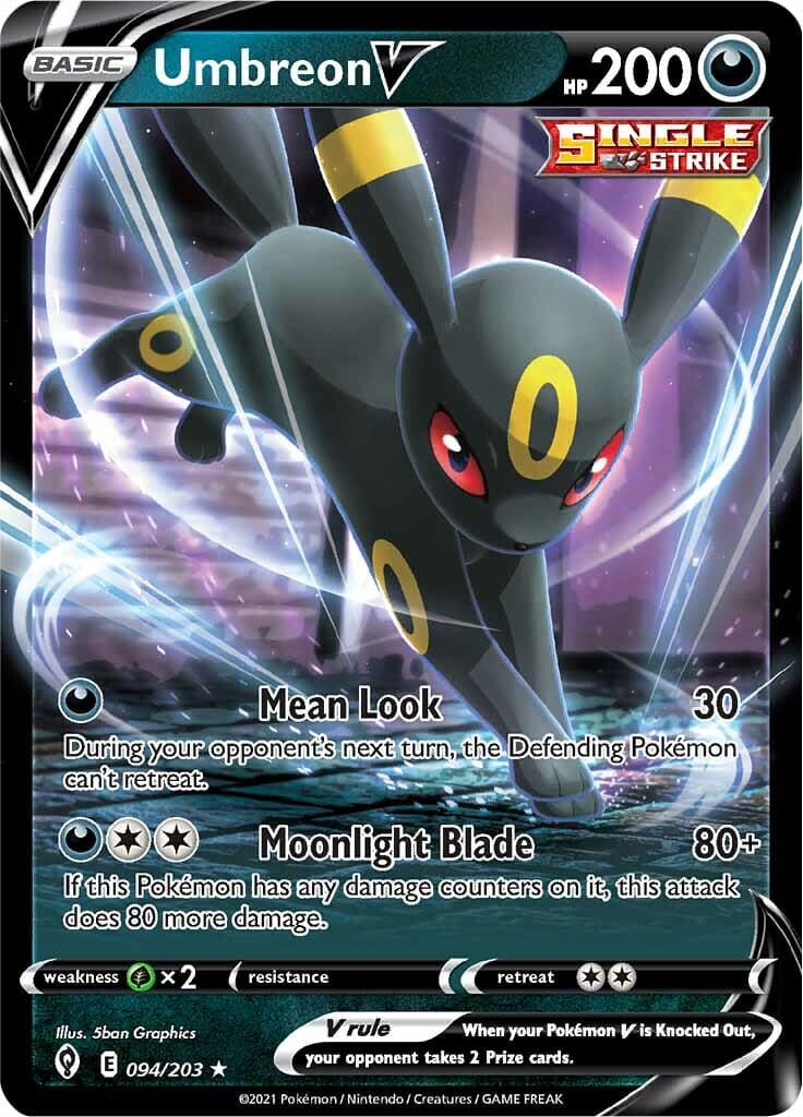 Umbreon V (094/203) [Sword & Shield: Evolving Skies] Pokemon Single Pokémon  | Multizone: Comics And Games
