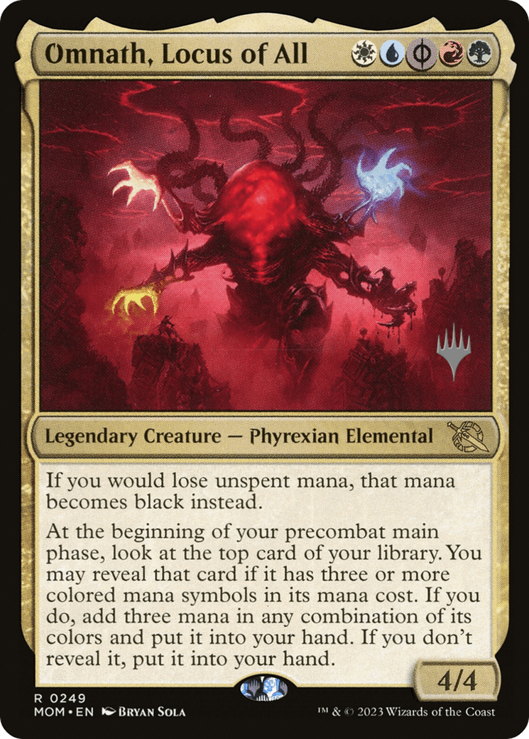 Omnath, Locus of All (Promo Pack) [March of the Machine Promos] MTG Single Magic: The Gathering  | Multizone: Comics And Games