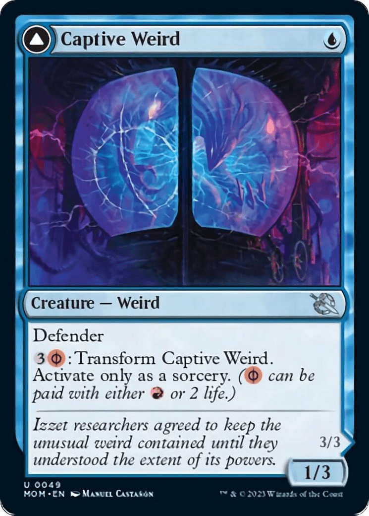 Captive Weird // Compleated Conjurer [March of the Machine] MTG Single Magic: The Gathering  | Multizone: Comics And Games