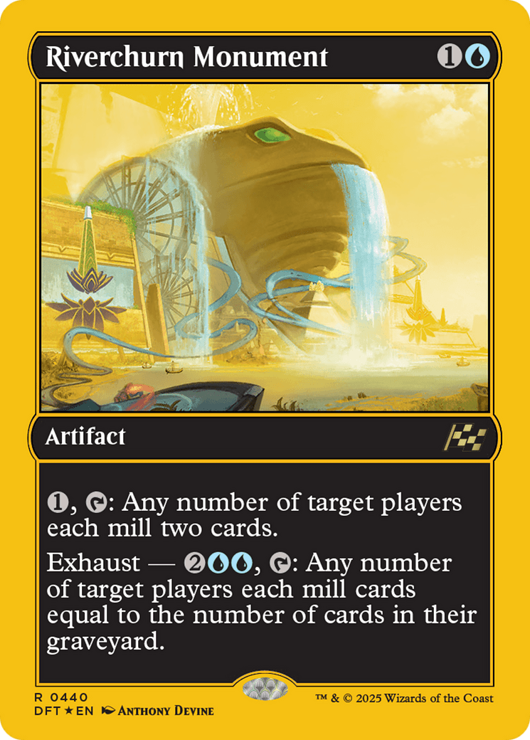 Riverchurn Monument (First-Place Foil) [Aetherdrift] MTG Single Magic: The Gathering  | Multizone: Comics And Games