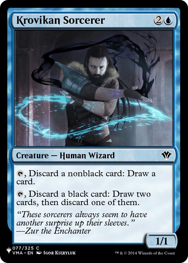 Krovikan Sorcerer [The List] MTG Single Magic: The Gathering  | Multizone: Comics And Games