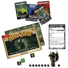 Hero Quest: Joe Manganiello's The Crypt of Perpetual Darkness Quest Pack Board Game Expansion Avalon Hill  | Multizone: Comics And Games