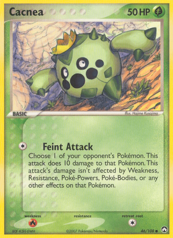Cacnea (46/108) [EX: Power Keepers] Pokemon Single Pokémon  | Multizone: Comics And Games