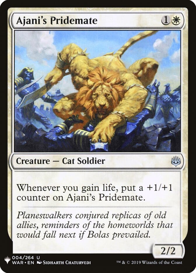 Ajani's Pridemate [Mystery Booster] MTG Single Magic: The Gathering  | Multizone: Comics And Games