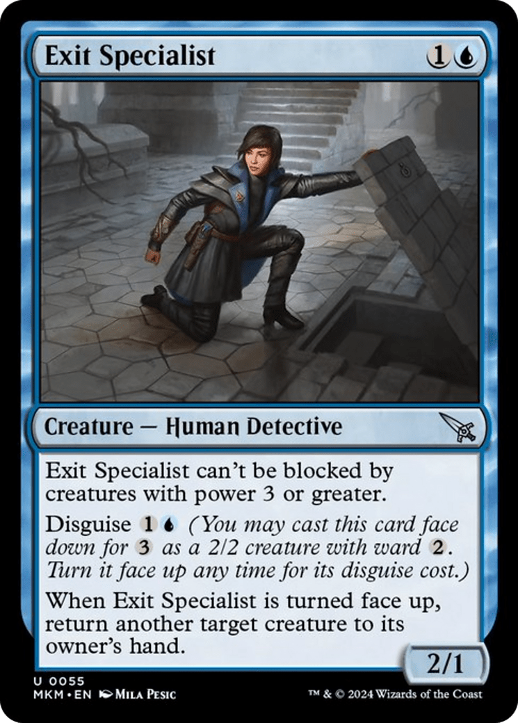 Exit Specialist [Murders at Karlov Manor] MTG Single Magic: The Gathering  | Multizone: Comics And Games