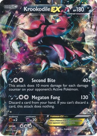 Krookodile EX (XY25) (Jumbo Card) [XY: Black Star Promos] Pokemon Single Pokémon  | Multizone: Comics And Games