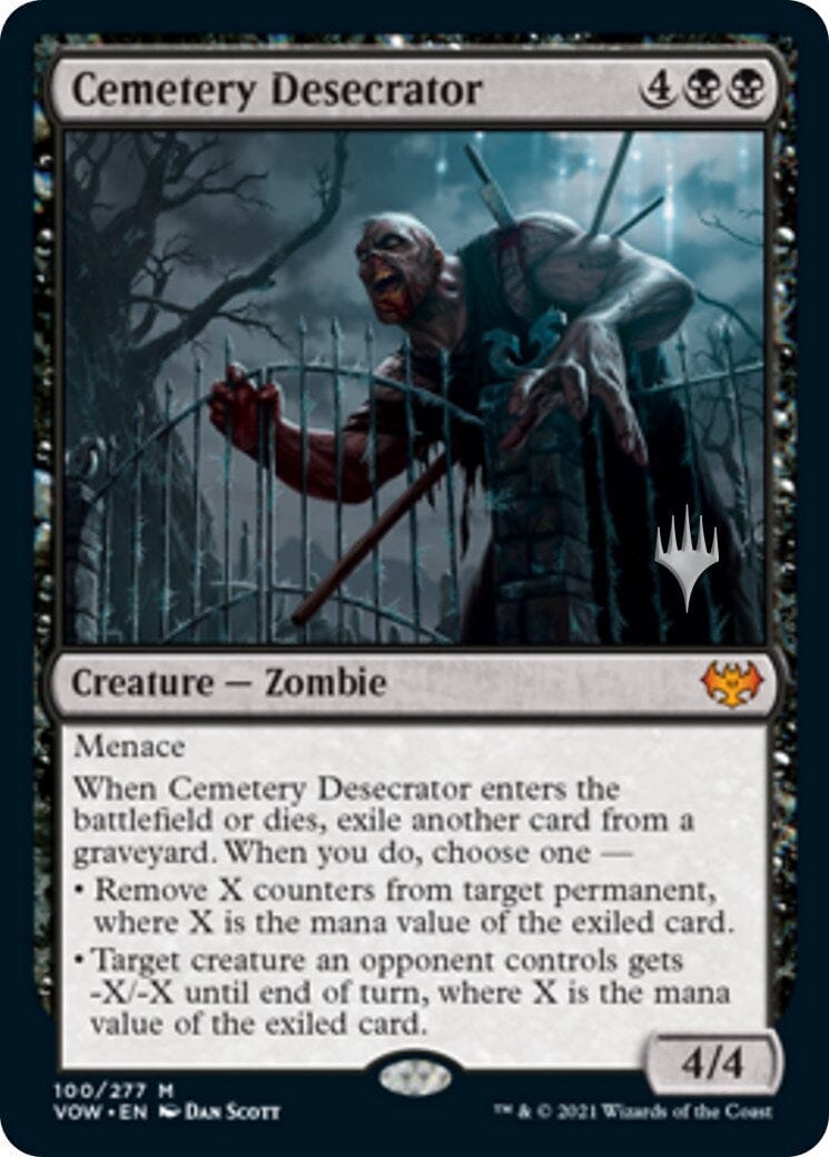 Cemetery Desecrator [Aetherdrift Promos] MTG Single Magic: The Gathering  | Multizone: Comics And Games