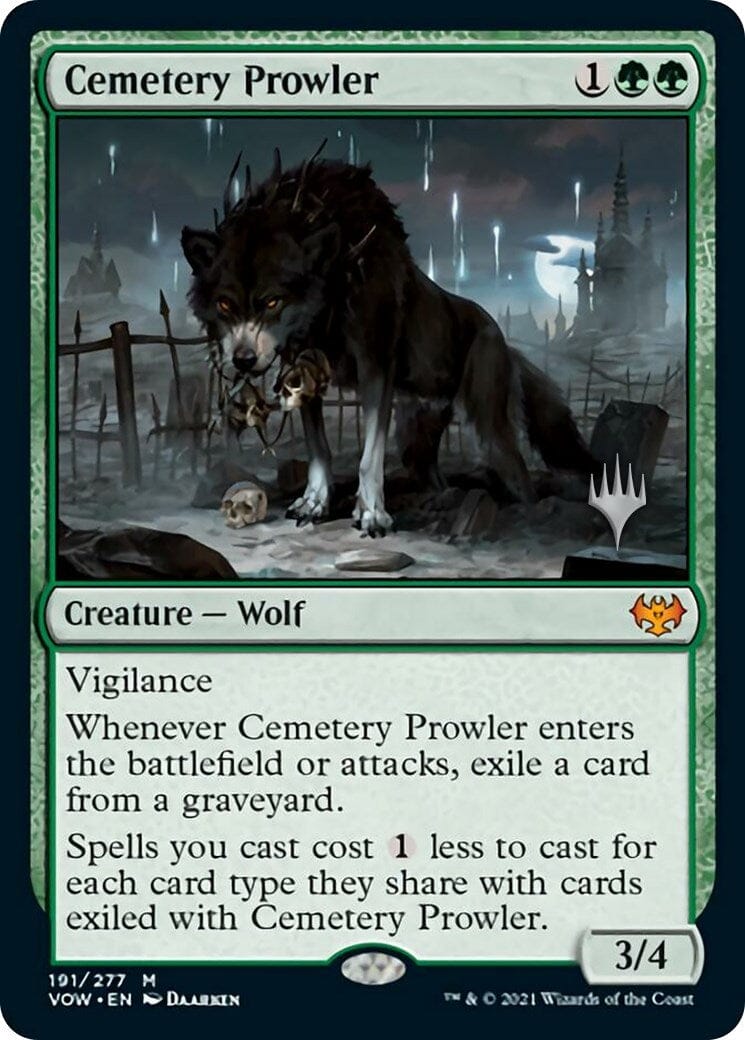 Cemetery Prowler (Promo Pack) [Aetherdrift Promos] MTG Single Magic: The Gathering  | Multizone: Comics And Games