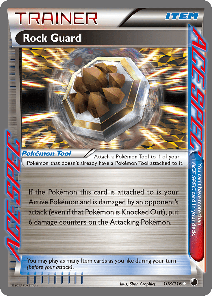 Rock Guard (108/116) [Black & White: Plasma Freeze] Pokemon Single Pokémon  | Multizone: Comics And Games