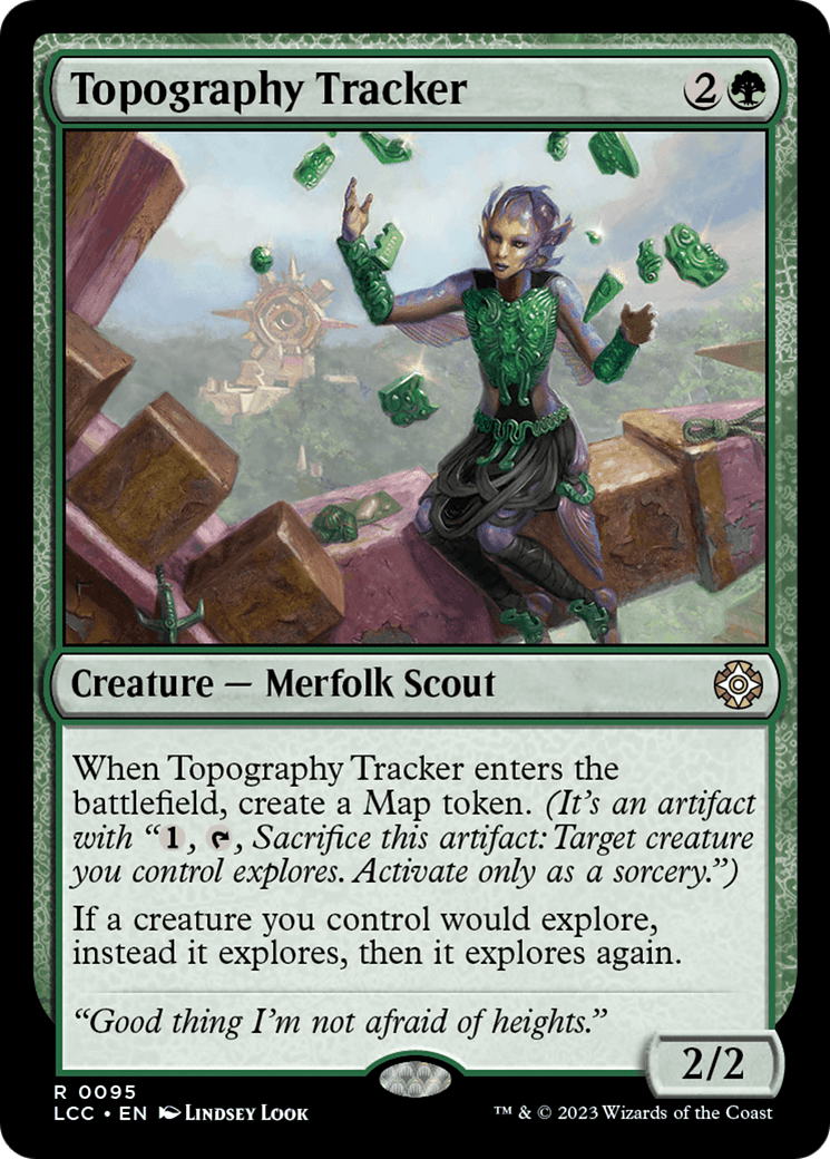 Topography Tracker [The Lost Caverns of Ixalan Commander] MTG Single Magic: The Gathering  | Multizone: Comics And Games