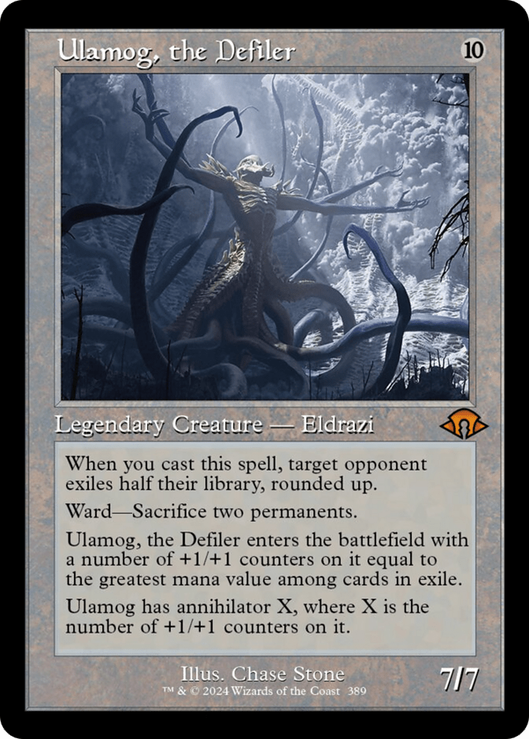 Ulamog, the Defiler (Retro) [Modern Horizons 3] MTG Single Magic: The Gathering  | Multizone: Comics And Games